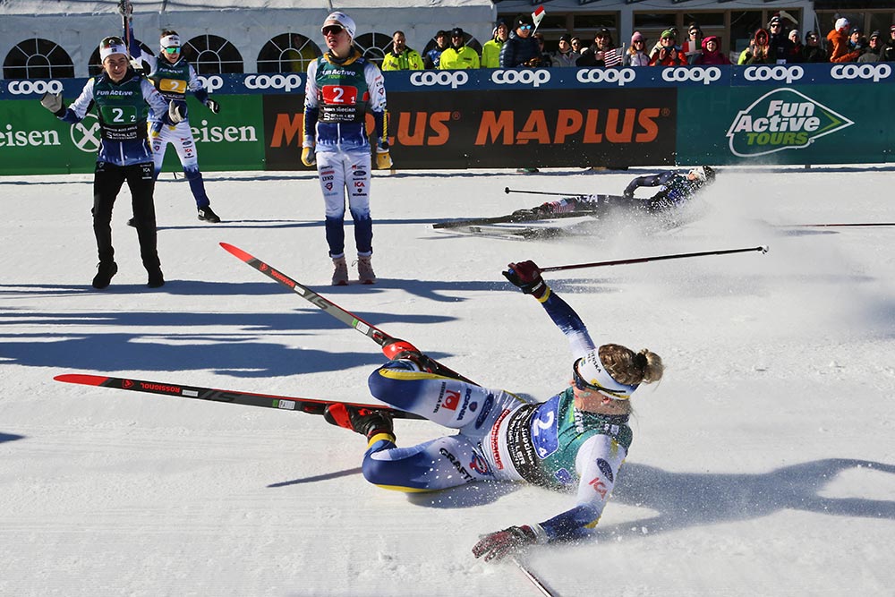 Cross Country Worldcup Tour de Ski Dobbiaco Sci di fondo
